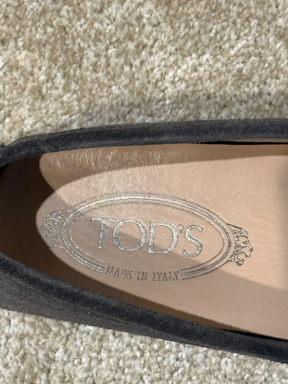 Tod's Women's City Gommino Drivers in grey suede